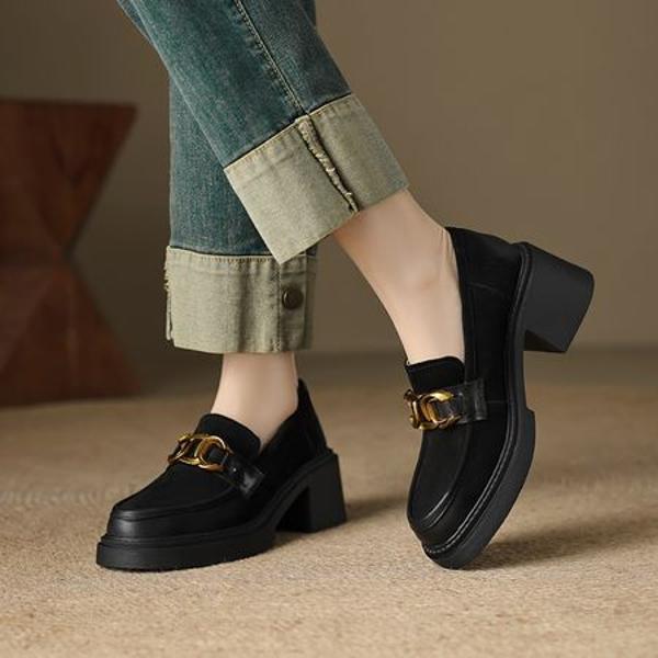 Exquisite Handcrafted Genuine Leather Women's Shoes: Luxurious Elegance & Quality(EcqiHY-3720-R)