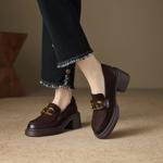 Exquisite Handcrafted Genuine Leather Women's Shoes: Luxurious Elegance & Quality(EcqiHY-3720-R)