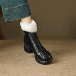 Handcrafted Luxury Leather Women’s Shoes - Elegance Redefined(EcqiH-6895)