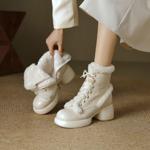 Elegantly Crafted Luxury Leather Women's Shoes(EcqiH-6192)