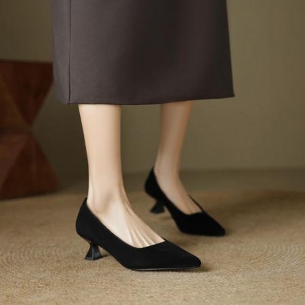 Handcrafted Genuine Leather Women's Shoes: Elegant Luxury Steps(EcqiH-6188)