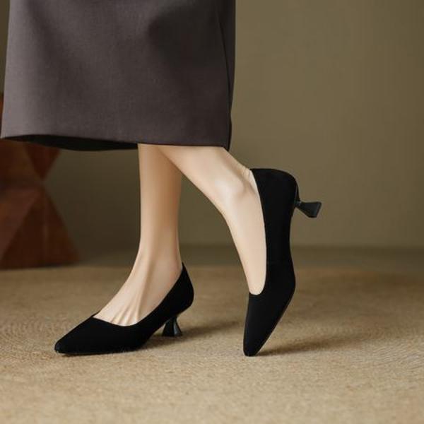 Handcrafted Genuine Leather Women's Shoes: Elegant Luxury Steps(EcqiH-6188)