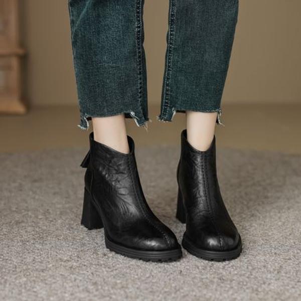 Handcrafted Leather Women's Shoes: Luxury, Elegance, and Superior Craftsmanship(EcqiHL-3836)