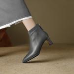 Elegant Handcrafted Leather Women's Shoes: Luxe Quality(EcqiHL-6197)