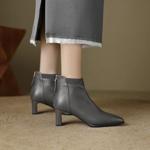 Elegant Handcrafted Leather Women's Shoes: Luxe Quality(EcqiHL-6197)