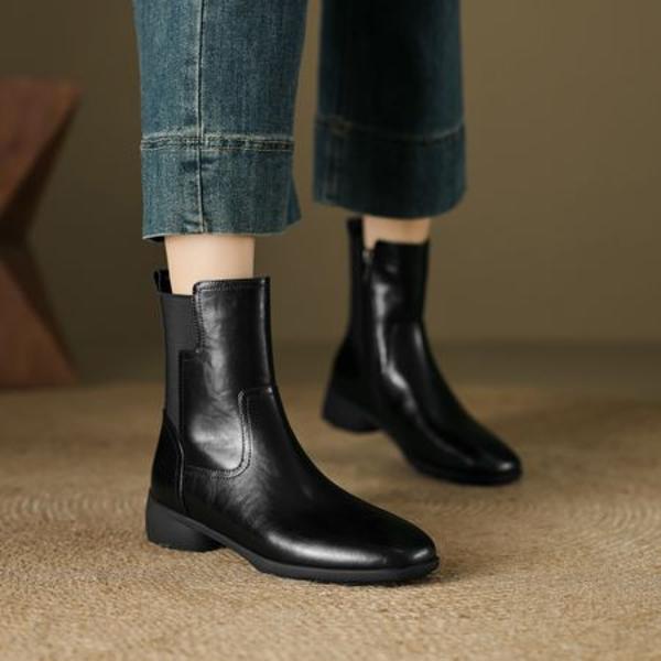 Handcrafted Luxury Leather Women's Shoes - Elegant Craftsmanship(EcqiHL-6222)