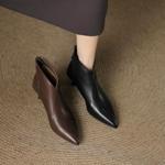 Luxurious Handcrafted Leather Women's Shoes: Elegance Meets Quality(EcqiHL-6235)