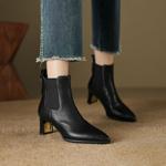 Handcrafted Leather Women's Shoes - Luxurious Elegance(EcqiHL-6223)