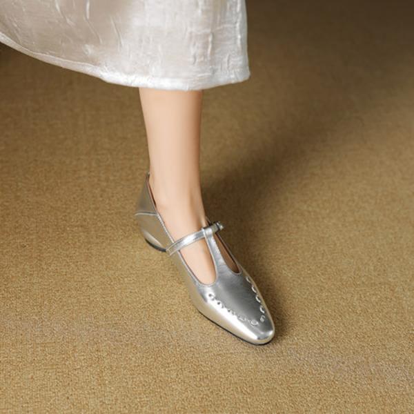 Luxurious Handcrafted Leather Women's Shoes of Exquisite Quality(EcqiHL-7001)