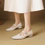 Luxurious Handcrafted Leather Women's Shoes of Exquisite Quality(EcqiHL-7001)