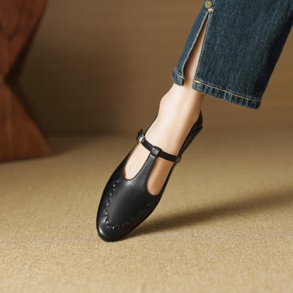 Luxurious Handcrafted Leather Women's Shoes of Exquisite Quality(EcqiHL-7001)