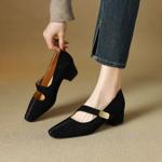 Handcrafted Genuine Leather Women's Shoes: Elegance in Every Stitch, Luxury Defined.(EcqiHY-7030)