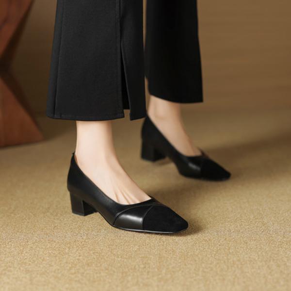 Handcrafted Luxury Leather Women’s Shoes: Elegance Redefined(EcqiHY-7039)