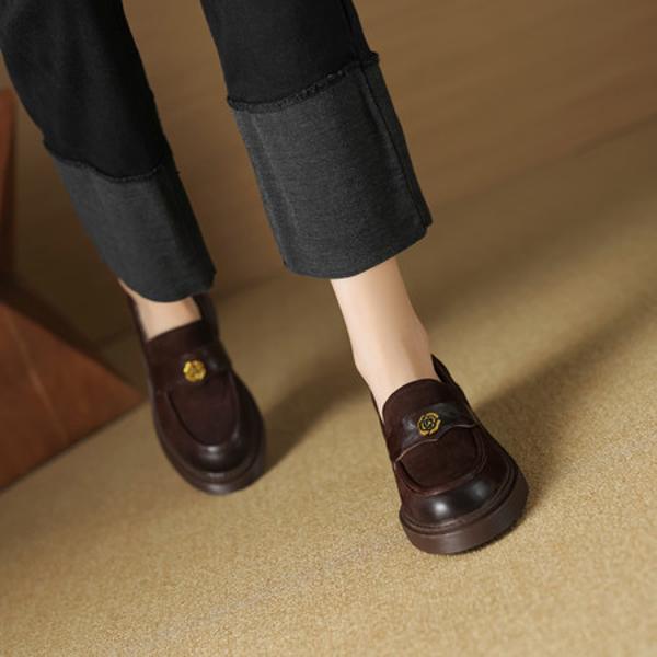 Handcrafted Luxury Leather Women’s Shoes - Elegance Redefined(EcqiHY-7035)