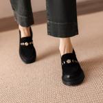 Exquisite Handcrafted Leather Women’s Shoes: A Blend of Luxury and Elegance(EcqiHY-7066)