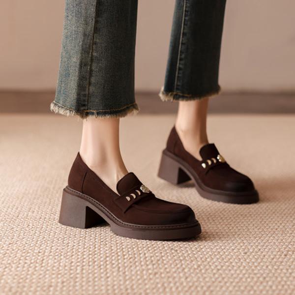 Exquisite Handcrafted Leather Women’s Shoes: A Blend of Luxury and Elegance(EcqiHY-7066)