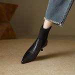 Handcrafted Luxury Leather Women's Shoes(EcqiHL-6255)