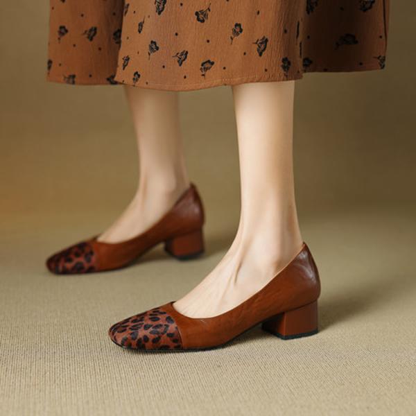 Handcrafted Luxury Leather Women’s Shoes: Elegance Meets Quality Craftsmanship(EcqiHY-7038)