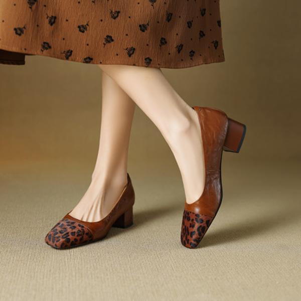 Handcrafted Luxury Leather Women’s Shoes: Elegance Meets Quality Craftsmanship(EcqiHY-7038)