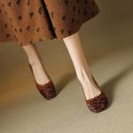 Handcrafted Luxury Leather Women’s Shoes: Elegance Meets Quality Craftsmanship(EcqiHY-7038)