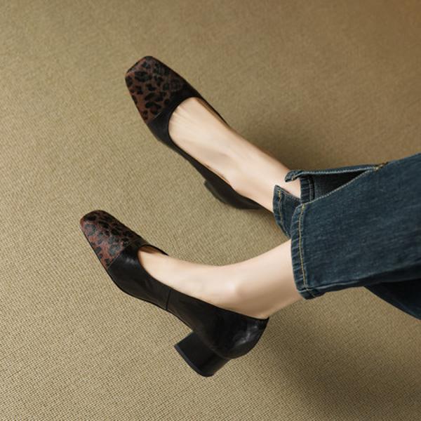 Handcrafted Luxury Leather Women’s Shoes: Elegance Meets Quality Craftsmanship(EcqiHY-7038)