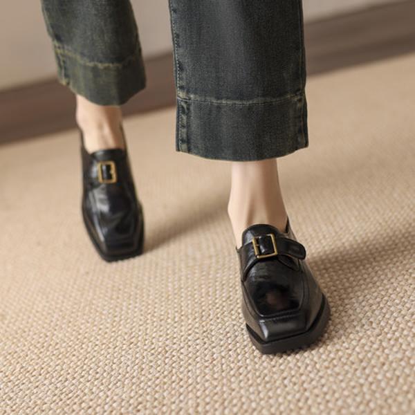 Exquisite Handcrafted Leather Women's Shoes: Luxury and Elegance(EcqiH-7092)