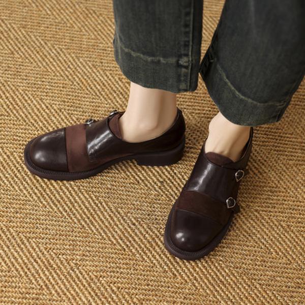 Exquisite Handcrafted Genuine Leather Women's Shoes for Luxurious Elegance(EcqiH-7086)