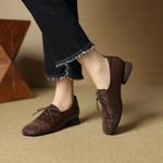 Elegant Luxurious Genuine Leather Handmade Women's Shoes Crafted with Excellence(EcqiH-7180)