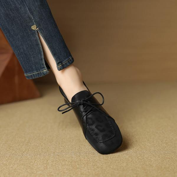 Exquisite Handcrafted Leather Women's Shoes: Luxury and Elegance Defined(EcqiH-7182)