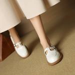 Luxurious Handcrafted Leather Women's Shoes: Elegance in Every Detail(EcqiH-7185)