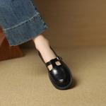 Luxurious Handcrafted Leather Women's Shoes: Elegance in Every Detail(EcqiH-7185)