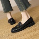 Elegant Handcrafted Leather Women's Shoes of Luxury(EcqiH-7090)