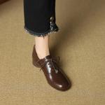 Handcrafted Luxury Leather Shoes for Elegant Women(EcqiH-7170)