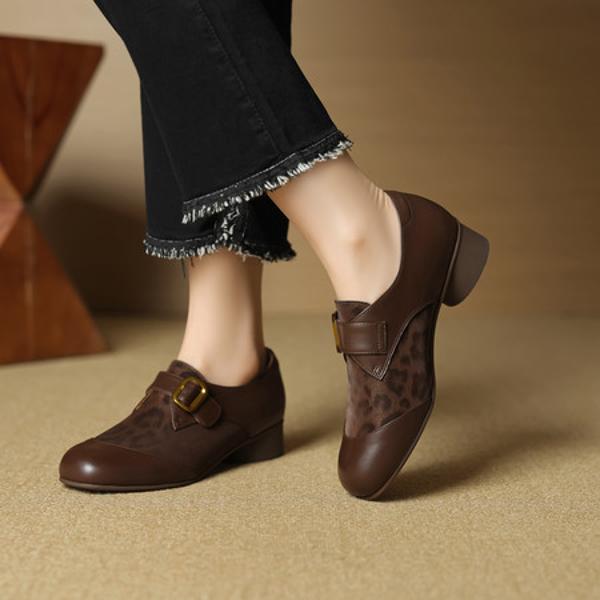 Luxury Handmade Genuine Leather Women's Shoes - Crafted for Elegance(EcqiH-7172)