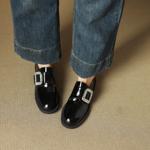 Handcrafted Luxury Leather Women's Shoes - Timeless Elegance in Every Stitch(EcqiH-7075)