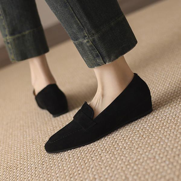 Exquisite Handcrafted Leather Women's Shoes for Timeless Elegance(EcqiHL-7010)