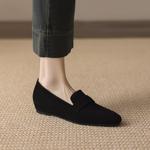 Exquisite Handcrafted Leather Women's Shoes for Timeless Elegance(EcqiHL-7010)