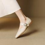 Elegant Handcrafted Genuine Leather Women’s Shoes of Luxurious Quality(EcqiH-7250)