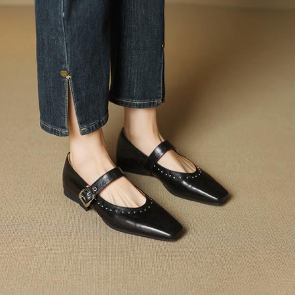 Elegant Handcrafted Genuine Leather Women’s Shoes of Luxurious Quality(EcqiH-7250)