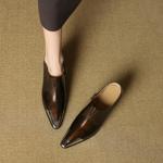 Elegant Handcrafted Leather Women’s Shoes - Luxurious Quality(EcqiH-7227)