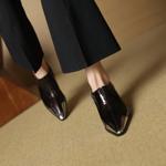 Elegant Handcrafted Leather Women’s Shoes - Luxurious Quality(EcqiH-7227)