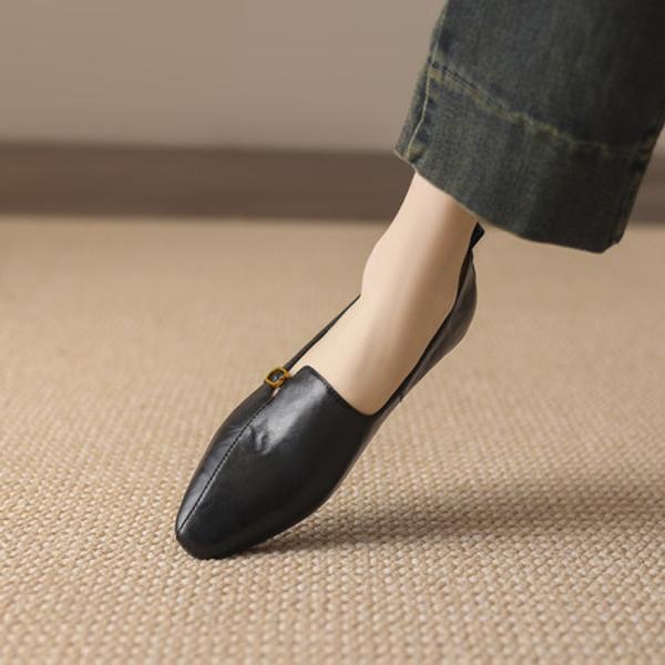 Handcrafted Luxury Leather Women’s Shoes(EcqiHL-7016)