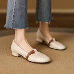 Handcrafted Luxury Leather Women's Shoes: Elegance in Every Detail.(EcqiHY-7060)