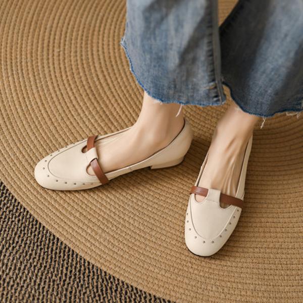 Handcrafted Luxury Leather Women's Shoes: Elegance in Every Detail.(EcqiHY-7060)