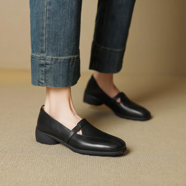 Exquisite Handcrafted Leather Women's Shoes: Luxury Meets Elegance(EcqiHL-7255)