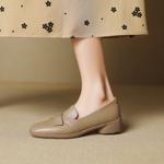 Luxury Handcrafted Genuine Leather Women's Shoes with Exquisite Craftsmanship(EcqiHL-7253)