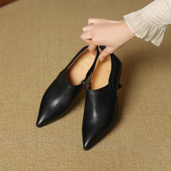 Luxurious Handcrafted Leather Women's Shoes(EcqiHL-7238)