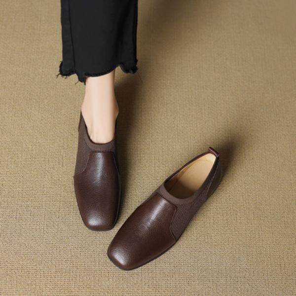 Handcrafted Luxury Genuine Leather Women's Shoes: Elegance in Every Step(EcqiHL-7202)