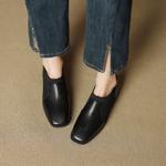 Handcrafted Luxury Genuine Leather Women's Shoes: Elegance in Every Step(EcqiHL-7202)