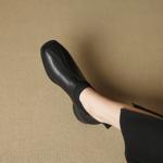 Handcrafted Genuine Leather Women's Shoes: Elegant, Luxurious Quality.(EcqiHL-7200)